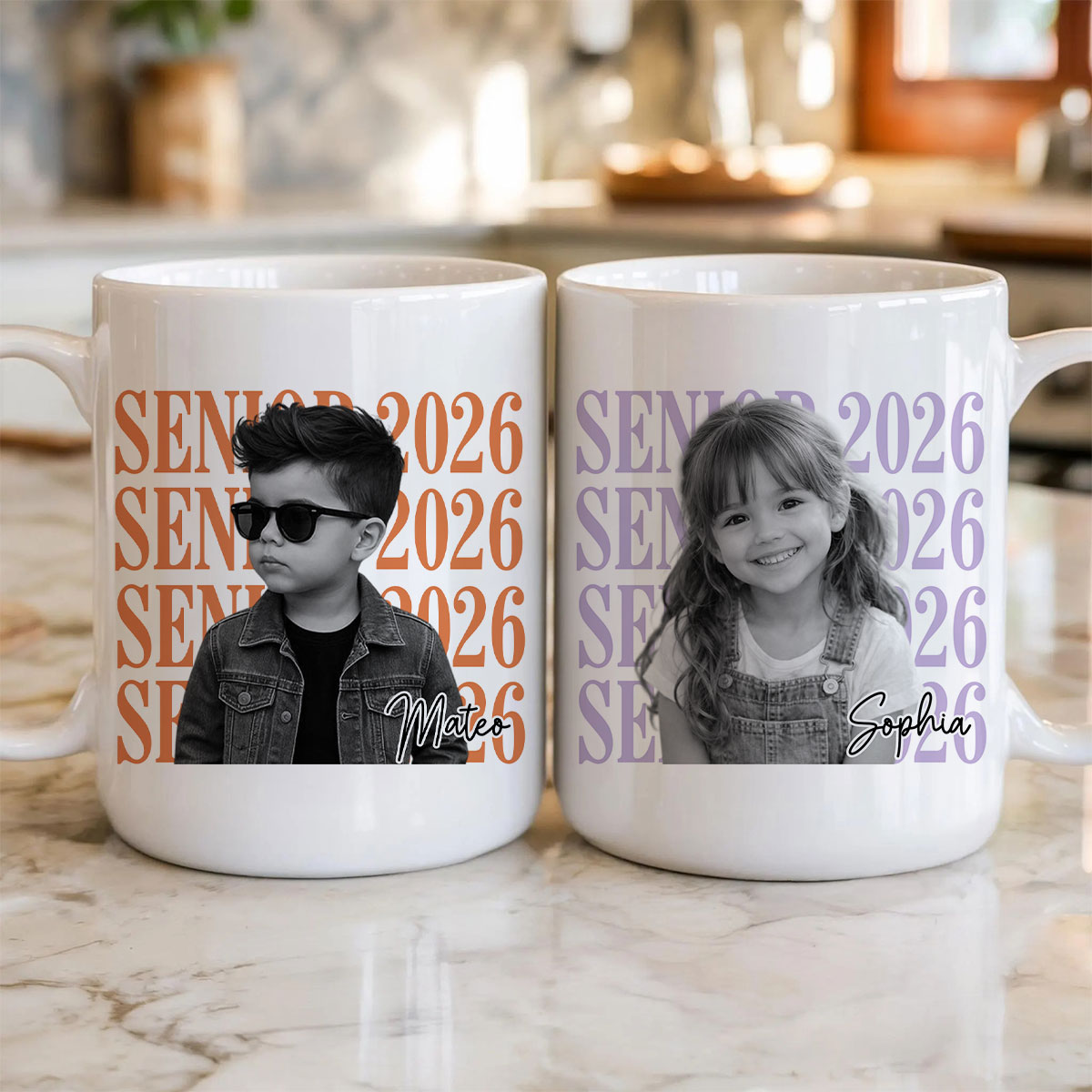 Senior 2026 - Personalized White Mug