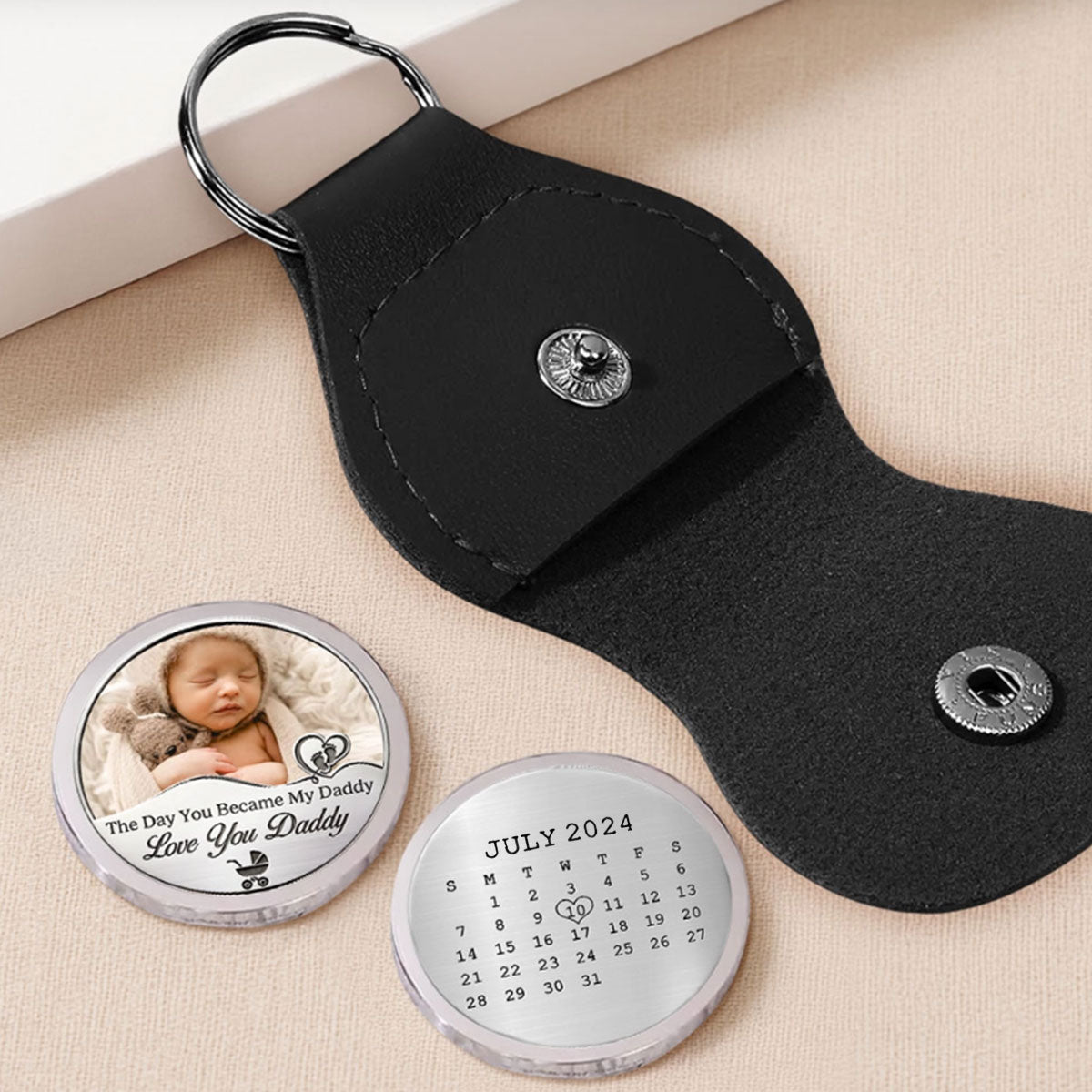 Baby Arrival Date - Personalized Custom Pocket Hug
