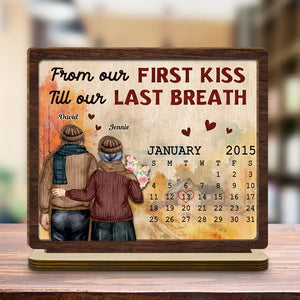 Till My Last Breath - Personalized Wooden Plaque - Valentine's Day Gift, Anniversary Gift For Couple