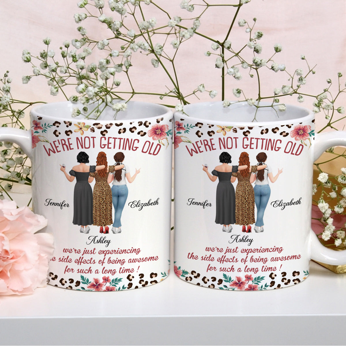 Side Effect Of Being Awesome For Such A Long Time - Personalized Mug - Gift For Bestie