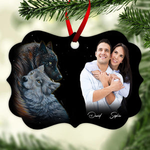 Never Forget That I Love You - Personalized Ornament - Gift For Wife