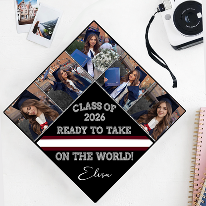 Ready To Take The World Graduation Cap Topper 1_dd203e37-1362-474a-b8e5-f373f2febd37.png