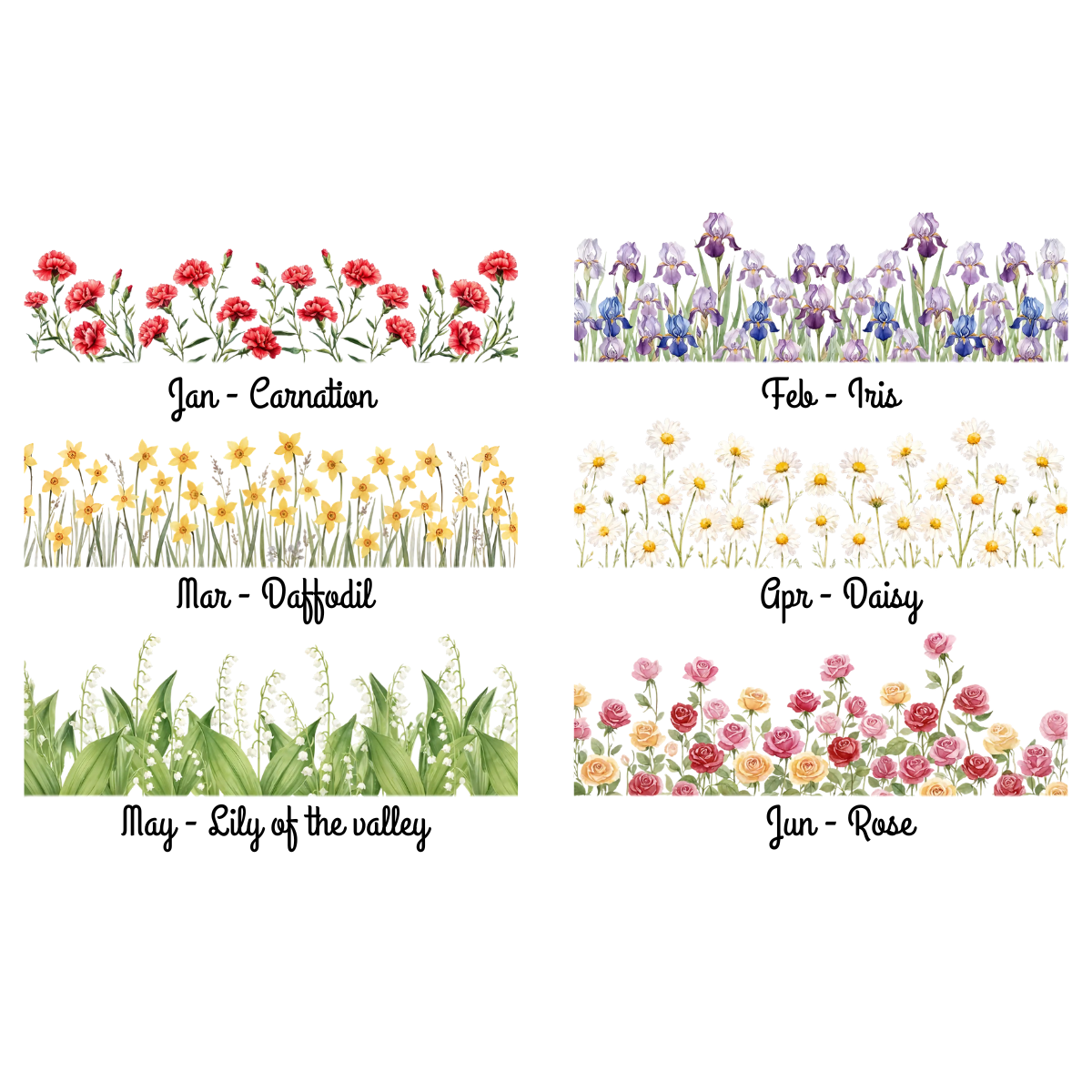 Born To Bloom - Personalized Makeup Bag - Gift For Sister, Bestie, Friend, Birthday Gift