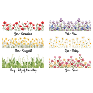 Born To Bloom - Personalized Makeup Bag - Gift For Sister, Bestie, Friend, Birthday Gift