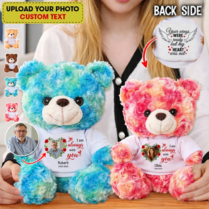 I Am Always With You Cardinal - Memorial Personalized Teddy Bear
