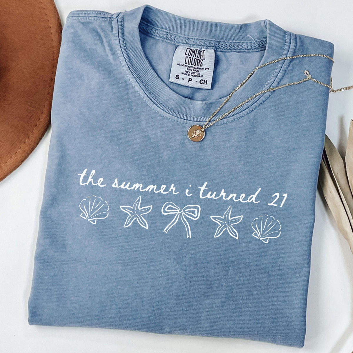 21st Birthday Shirt, The Summer I Turned 21 Shirt, 21st Birthday Gifts for Her, Beach Birthday Shirt