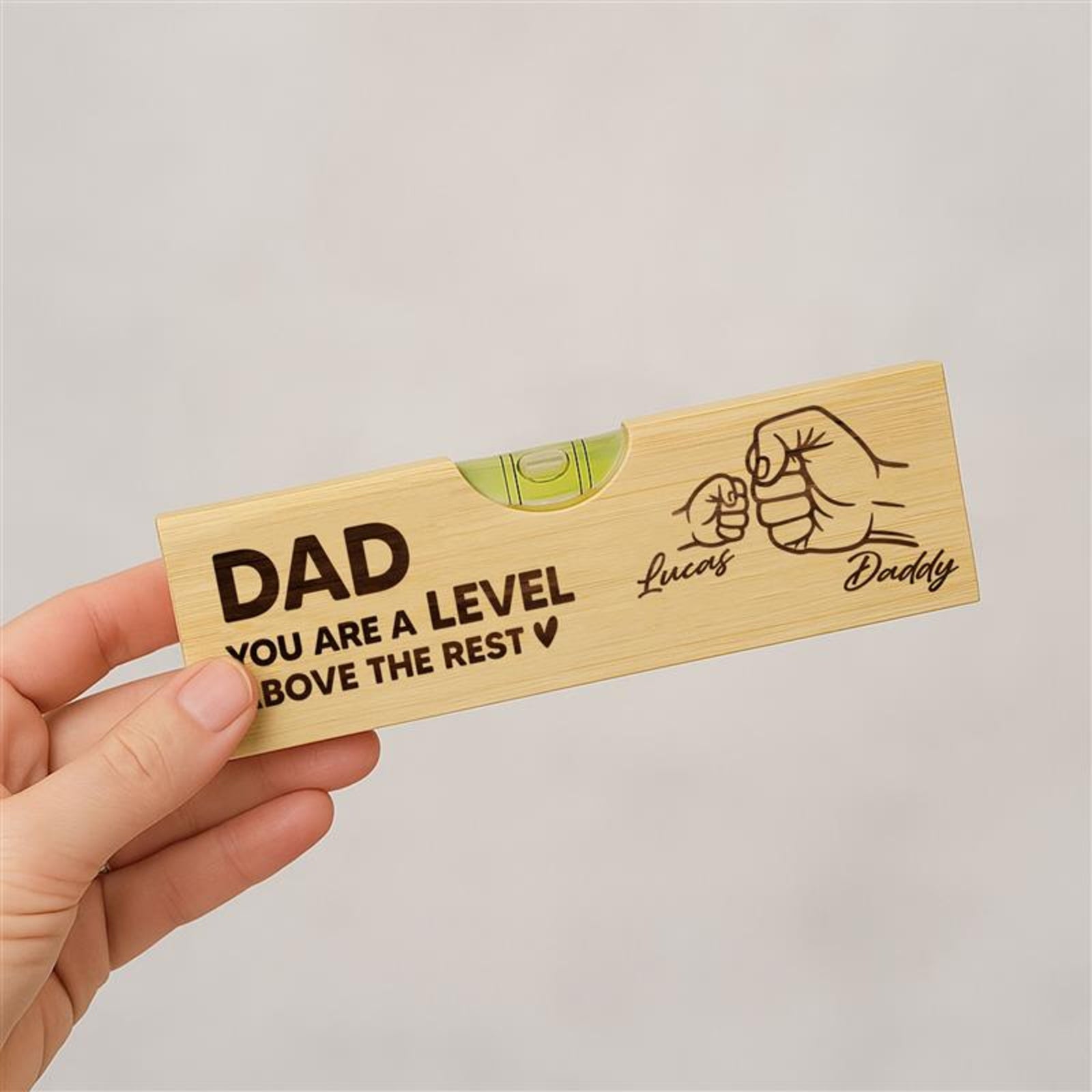 Dad You Are A Level Above The Rest - Personalized Bottle Opener - Gift For Dad, Papa, Father's Day Gift