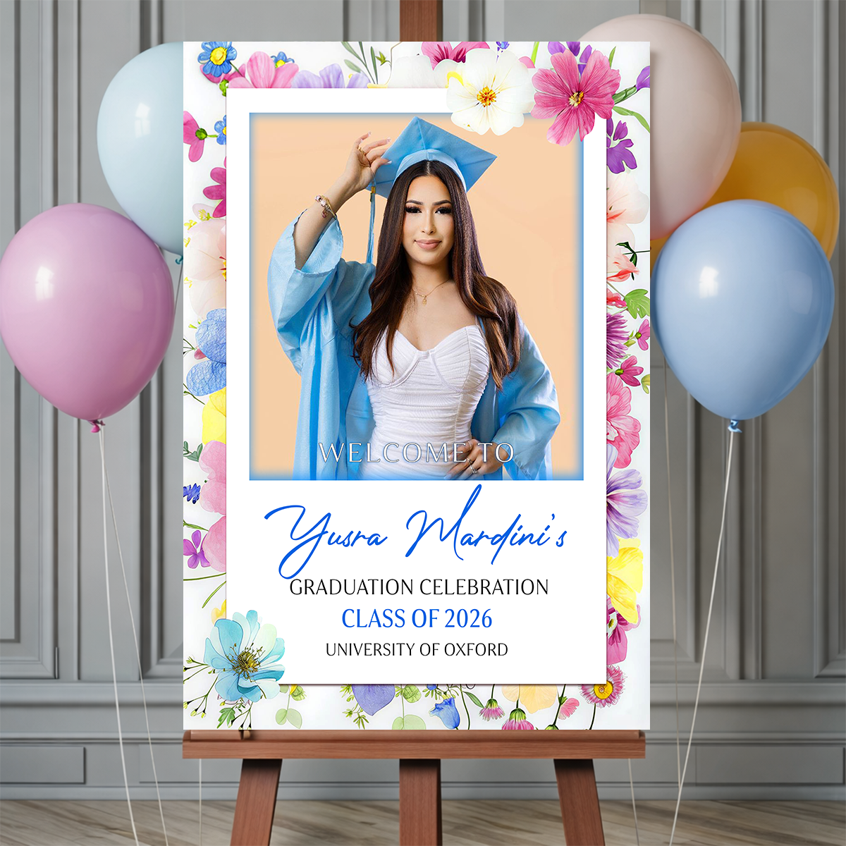 Floral Personalized Graduation Welcome Sign Party 1_e49d7269-b58e-4e02-9ba9-57bad343d296.png