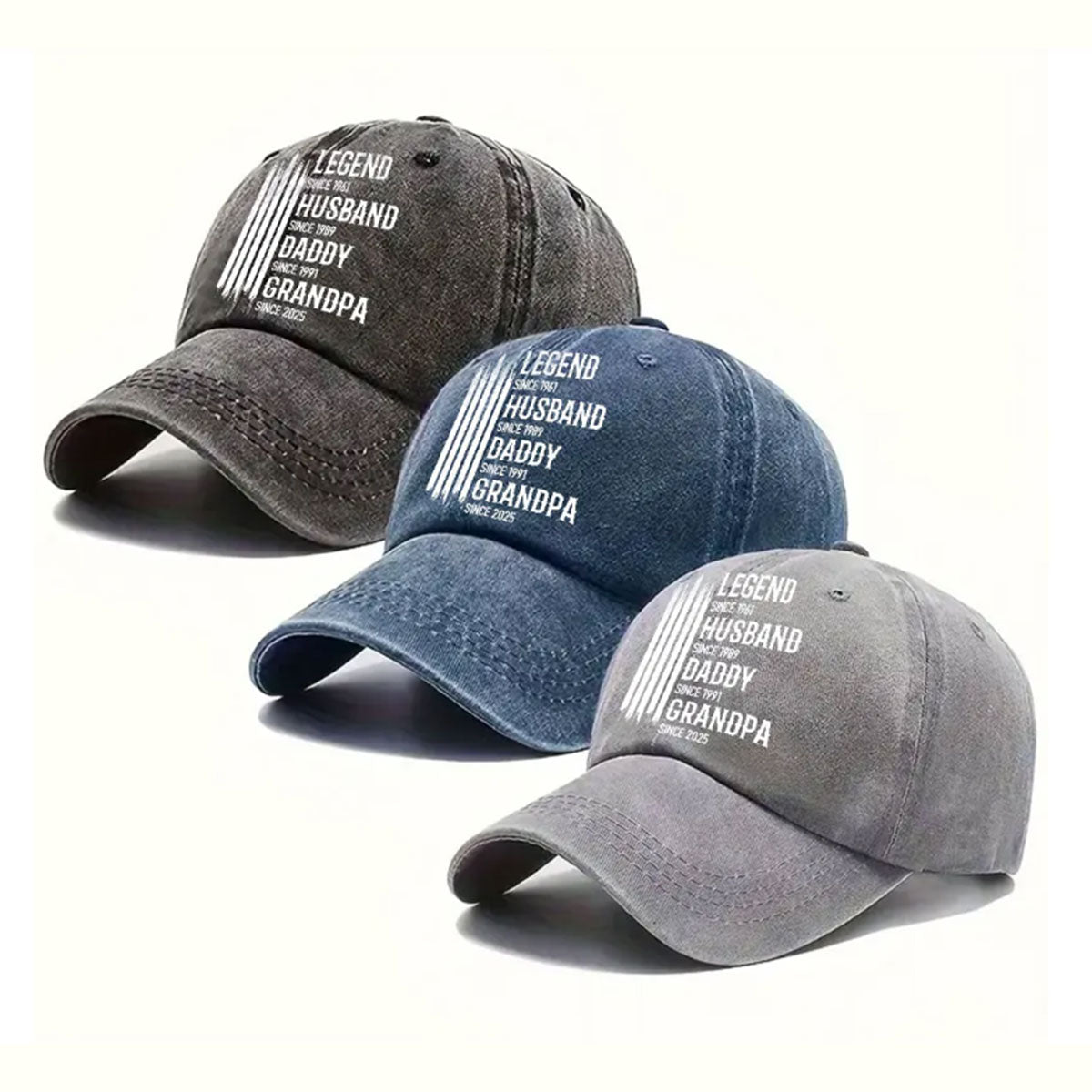 The Original Legend - Personalized Custom Vintage Embroidered Cap