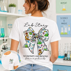 To Infinity And Beyond For Our Patients - Personalized T-shirt For Nurses Doctors