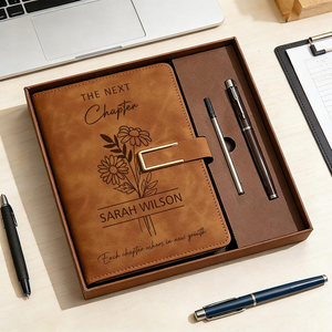 Each Chapter Ushers In New Growth - Personalized Notebook Set