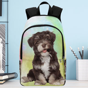 Custom Backpack, Custom Photo Backpack, Custom Backpack Photo Print, Put Your Face on Personalized Bag, Funny Gift Idea, Back to School Gift