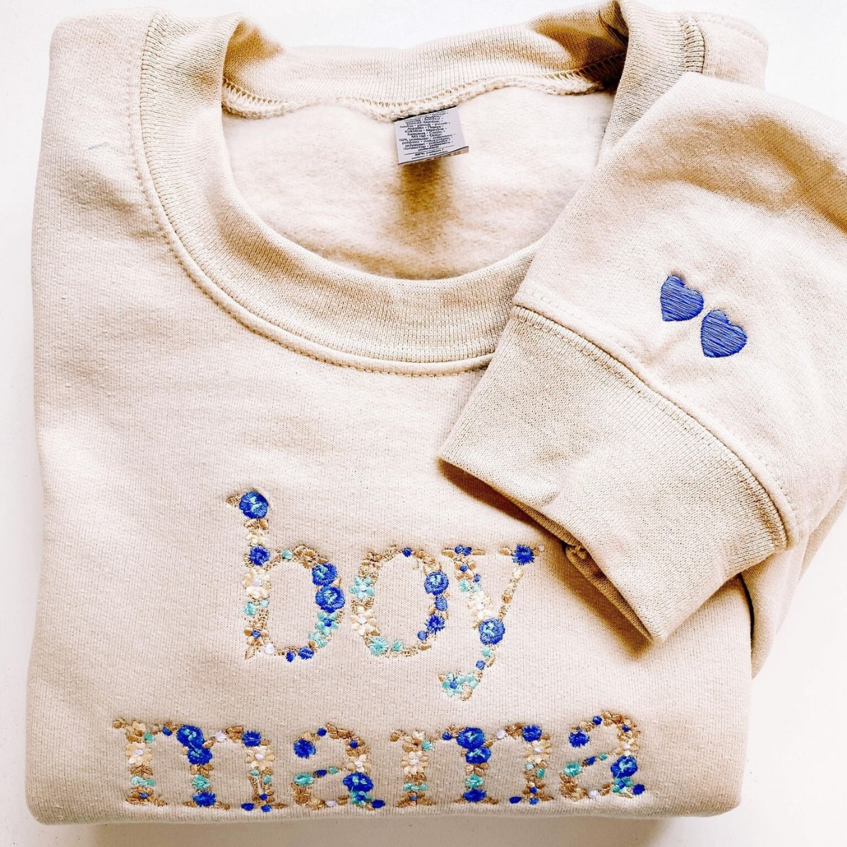 Boy Mama/ Girl Mama - Embroidered Apparel - Gift For Mom, Mother's Day Gift