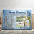 Memorial Gone Fishing - Personalized Canvas - Sympathy Gift for Family, Memorial Father Grandpa