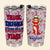 Thick Thighs American Vibes - Personalized Tumbler - Gift For Sister, Friends, Bestie, 4th Of July