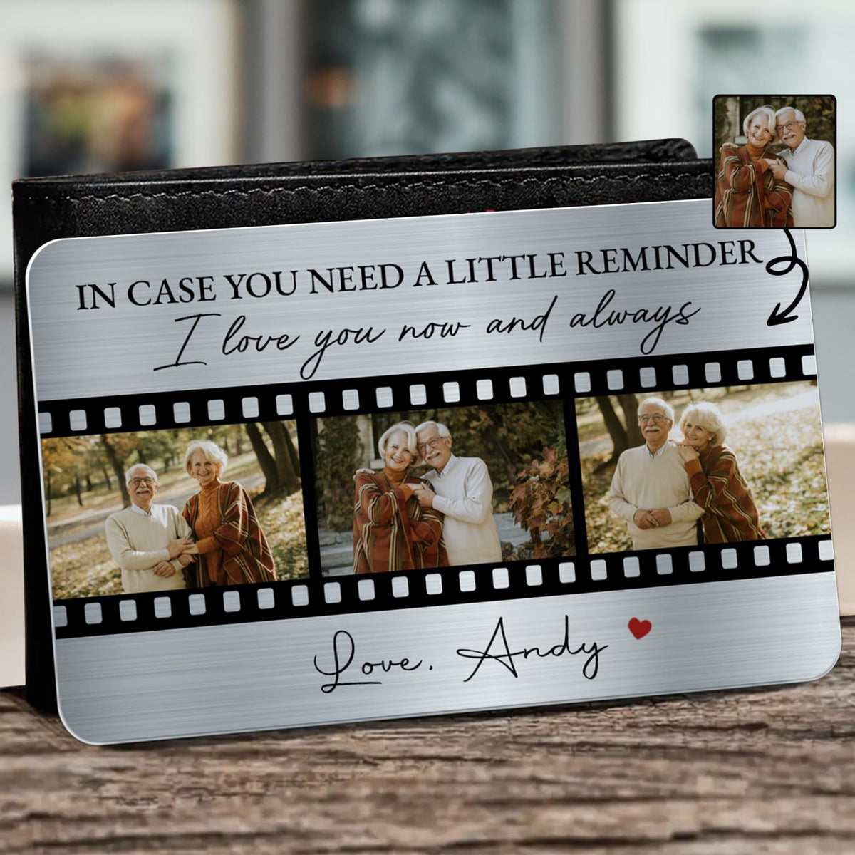 In Case You Need A Reminder - Love Personalized Wallet Card - Gift For Couples