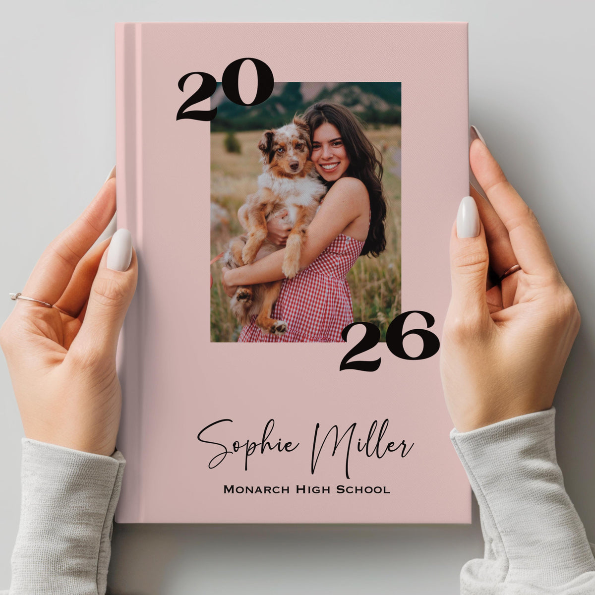 Graduation Note Book, Class of 2026 Grad Party Book, High School Collage Graduation Gift, Graduation Advice Book, Personalized Custom
