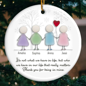 You Tide Of Our Friendship - Personalized Ornament - Christmas Gift For Friends, Besties