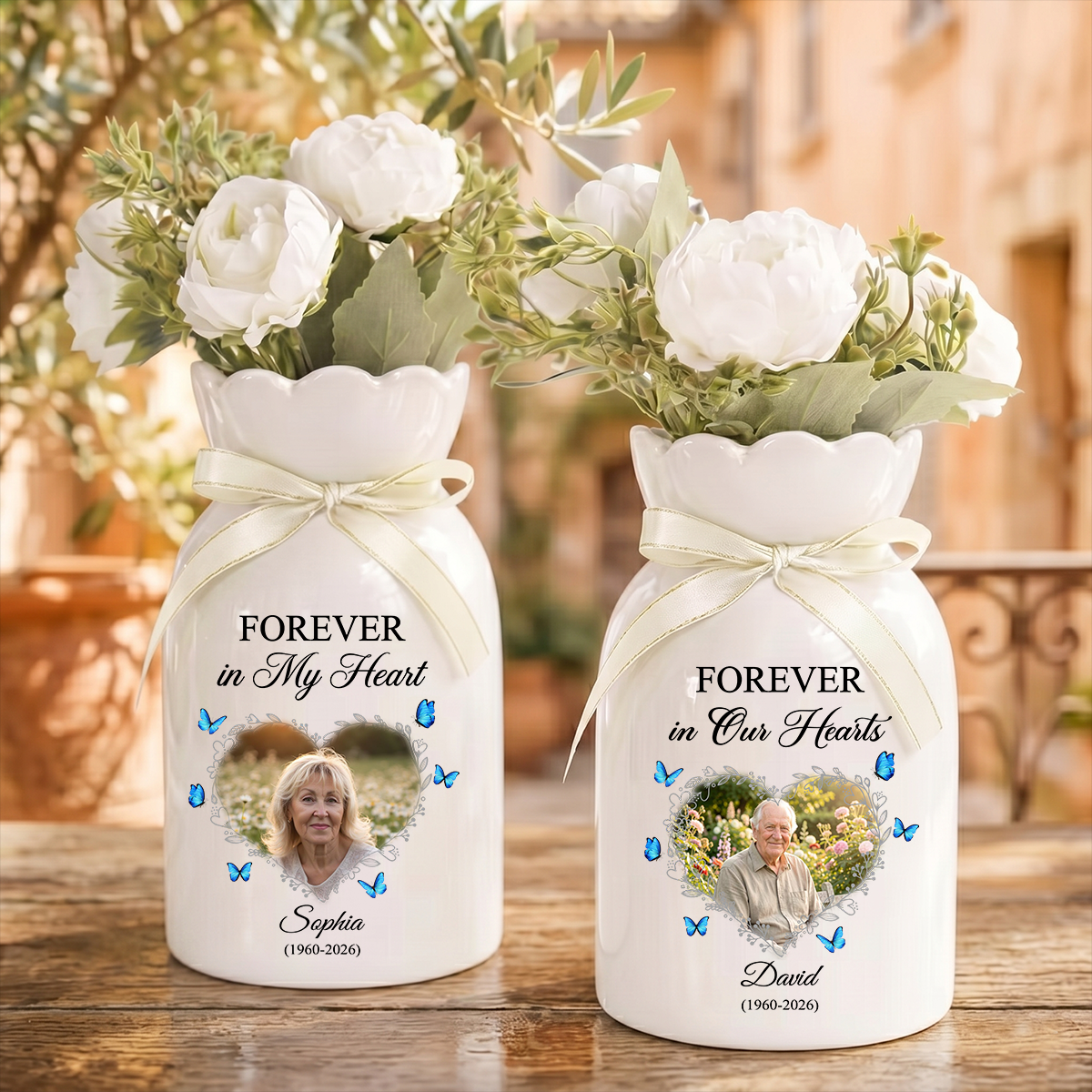 Memorial Photo - Personalized Ribbon Tie Flower Vase 1_fa0547c5-6aca-4537-96c1-9a32e200d226.png