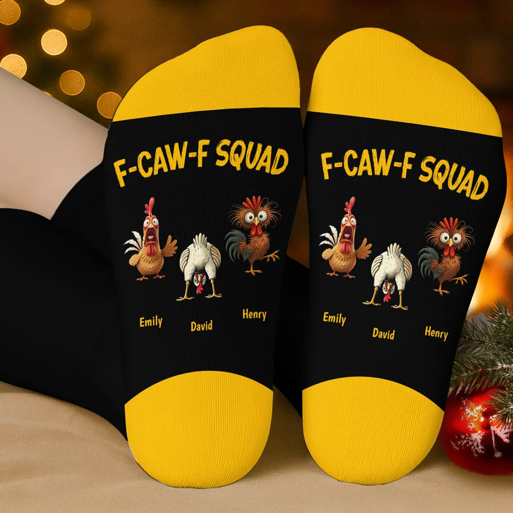 FCAWF Squad - Personalized Socks - Christmas Gift For Coworkers