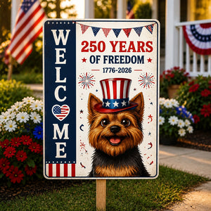 Patriotic Welcome Yard Sign – 250 Years of Freedom (1776–2026) - Yard Sign 1a0ddc0d-5c05-4a94-8ca0-ffccc0ba263d.jpg