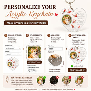 Pet Memorial Cardinal Heart Acrylic Keychain – Photo + Name - Personalized Acrylic Keychain 1a1f8769-1a5f-49bb-b4b9-a005e4db871e.jpg
