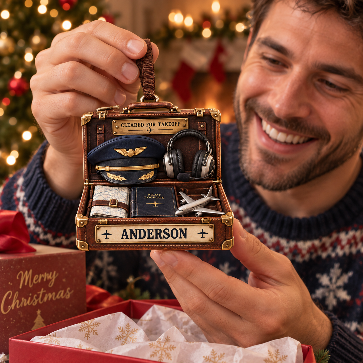 Personalized Pilot Flight Case Christmas Ornament | Special Gift for Aviators & Captains 1a271f35-2008-46b4-8347-3c2df71d92aa-43def823-2cef-4458-afae-7b2d952e38fd.png