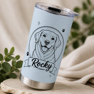 Custom Pet Line‑Art Name Tumbler - Personalized Tumbler 1a304e32-dd16-42a3-a680-055fc9f28ebd.jpg