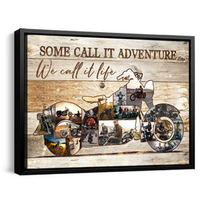 Motorcycle Gift, Motorcycle Wall Decoration, Motorcycle Photo Collage Canvas Wall Art, Gift For Boyfriend, Husband, Valentine's Day