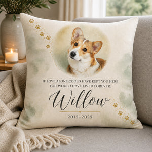 Pet Memorial Pillow — If Love Alone — Photo, Name & Years - Personalized Pillow 1a4ec066-afc1-4a63-91ac-7f5b0abffa45.jpg