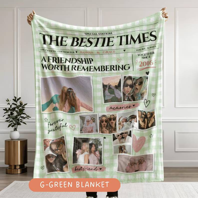 Personalized Best Friend Newspaper Blanket Custom Bestie Photo Collage Blanket Custom BFF Gift Gift for Her Friendship Keepsake Girls Night 1a79ec2c-b2b3-41d4-bf67-5645c7e2f3f7-dfgdfg-5-.jpg