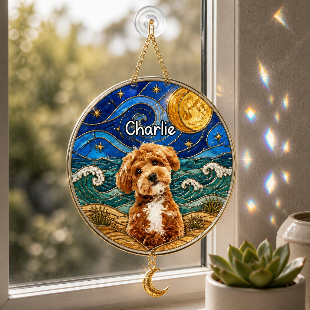 Custom Pet Portrait Night-Sky Mosaic Phone Case - Personalized 1 Layered Suncatcher with Charm 1a8cd163-56a1-42e4-8cf7-4a9af0dd7450.jpg