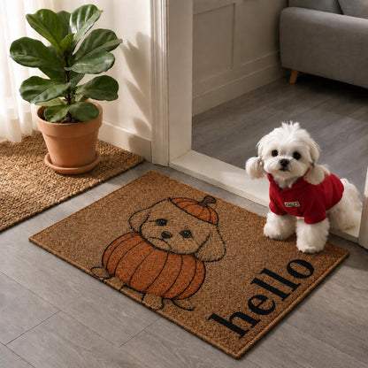 Personalized Halloween Pet Doormat, Custom Cat & Dog Welcome Mat, Witch Pumpkin Pet Doormat, Fall Front Porch Decor Gift, Custom Pet Doormat 1aa25eaf-1149-4f72-9507-81d1f3f764ce-5.jpg