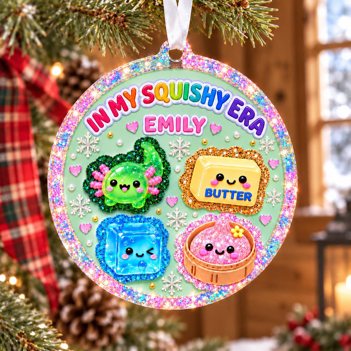 In My Squishy Era Squishy Christmas Ornament, Cute Squishy Lover Gift, Squishy Hunting Squishies, Butter NeeDoh Ornament,Kids Christmas Gift 1aa7d527-09b1-4810-b480-548e44f687a9-2.jpg