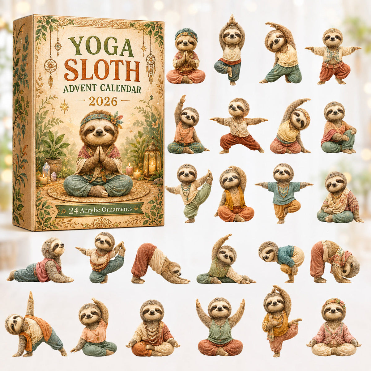 Yoga Sloth Advent Calendar 2026 - 24-Day Festive Countdown, Acrylic Charms Blind Box - Gift For Yoga Lovers 1abca963-0fe2-40ec-b00a-a2592342992d-sloth.jpg
