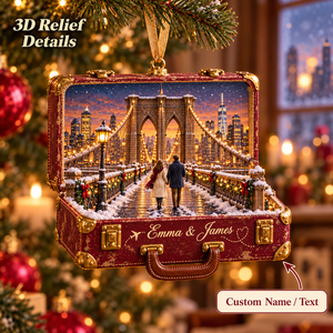 Personalized San Francisco Christmas Ornament – 3D Relief Suitcase with Custom Name, Golden Gate Bridge & Cable Car, Travel Lover Gift 1acf47ff-1f46-4810-b394-3ef43ddec8a6-Together-in-New-York.png