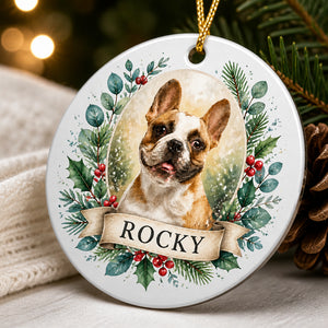 Custom Watercolor Pet Portrait Ornament with Name - Personalized Aluminum Ornament 1ae1bc87-0ca8-4be9-8303-da25e2da5d72.jpg