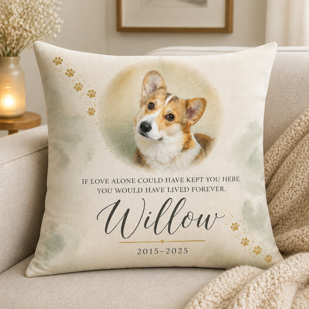 Pet Memorial Pillow — If Love Alone — Photo, Name & Years - Personalized Pillow 1aedede0-8ac6-49f7-b663-ef7a6e9ab19c.jpg