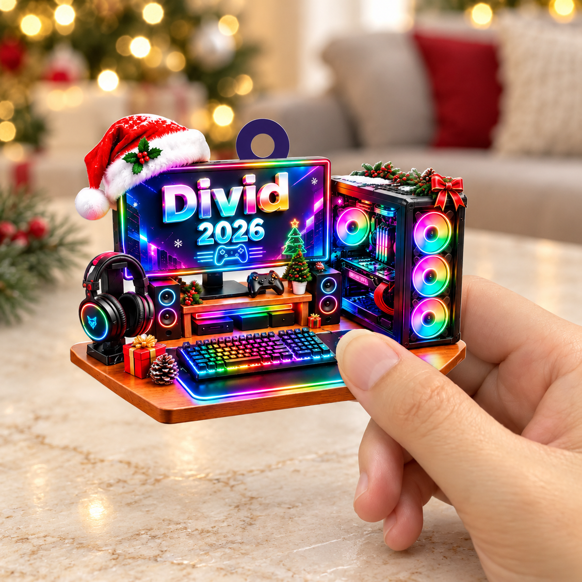 Custom Gaming PC 3D Relief Ornament, Gaming Christmas Gift, Gift For Gamer, Custom Name Gaming Ornament Computer Ornament, Game Lover Gift 1b01821a-ca80-477b-bed5-a8f5653565e1-bc29db46-8124-46ef-8fe6-b41313452422.png