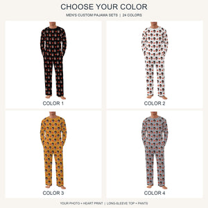 Custom Face Couple Pajamas, Personalized Photo Pajama Set for Men and Women, Matching PJs, 24 Colors, Anniversary Gift 1b1b5243-c10d-44d7-a92a-d1ed135ff924-il_fullxfull.8565563702_t01v.jpg