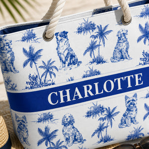 Nautical Dogs Toile Personalized Name Tote - Personalized AOP Tote 1b38a84b-5f6c-4f3a-9a6b-364cd1da72f8.jpg
