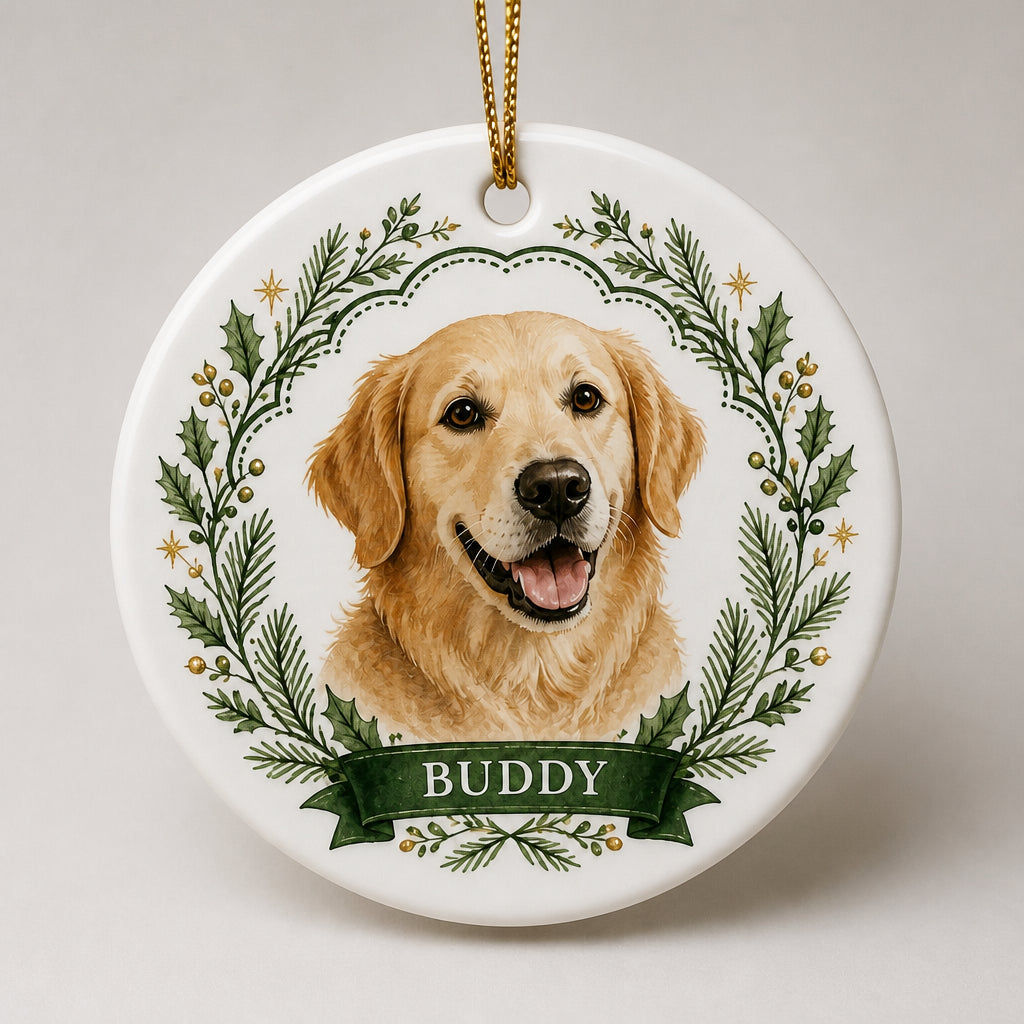 Custom Pet Portrait Wreath Ornament - Personalized Ornament 1b3f60ce-9ea5-4682-8f10-4367453645b9.jpg