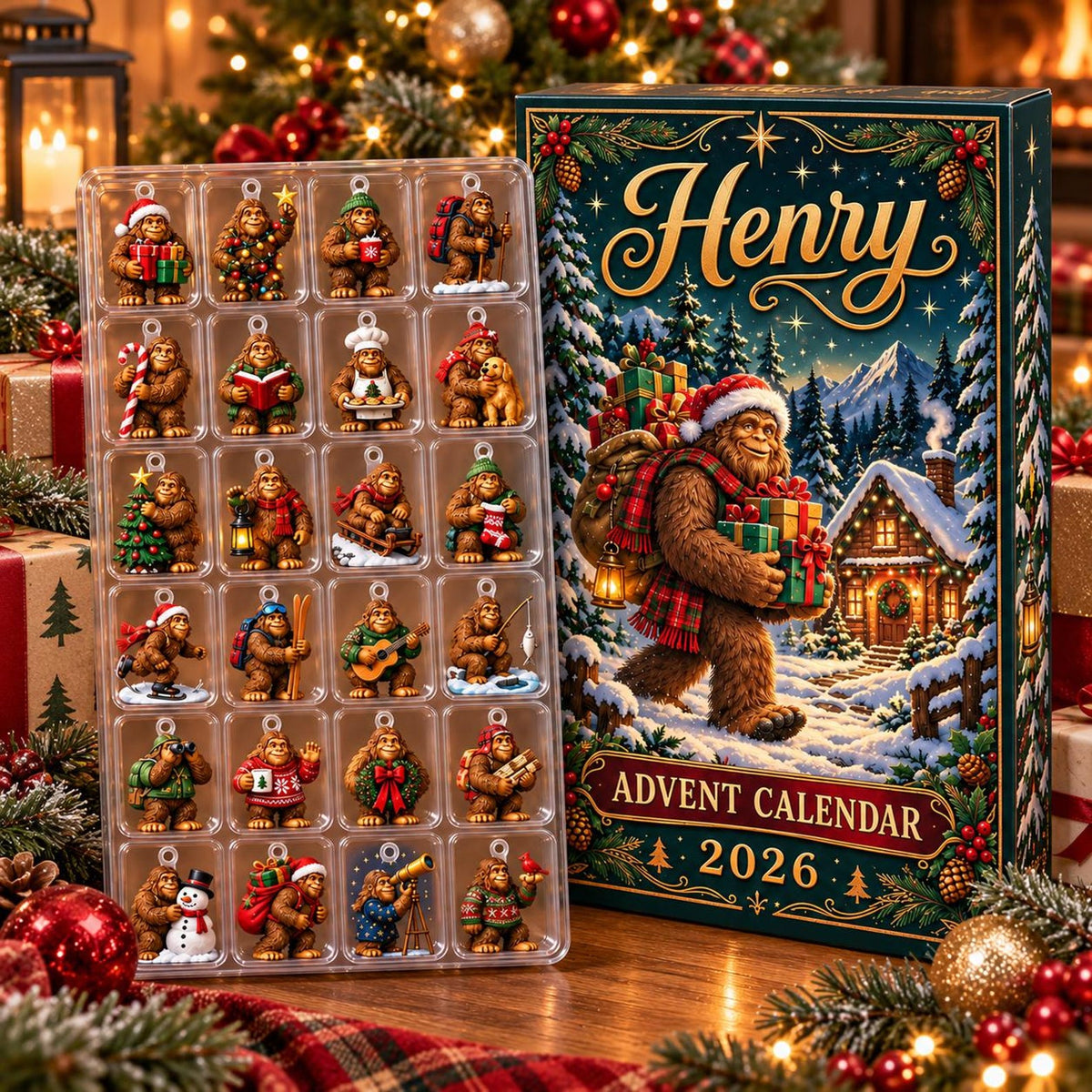 Personalized Name Bigfoot Christmas Advent Calendar, Custom Name Sasquatch Charm Blind Box 1b4eaddc-febd-4e2a-a709-8d3563627d99-il_1588xN.8642878475_ii3x.jpg
