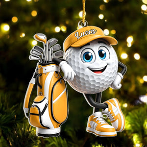 Golf Is My Happy Place - Personalized Acrylic Ornament, Gift For Golf Lovers, Fun Holiday Keepsake for Golf Fans 1b4ef8f0-93a2-4be1-b75f-8bc730bf994a-6a9a8550cb947.jfif