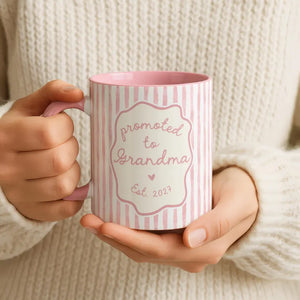 Promoted To Grandparents Mug, Grandma Grandpa Striped Mug, Pregnancy Reveal, Personalized Grandma Grandpa Mugs, Abuelo Abuela Striped Mugs 1b61b519-850a-4e09-b600-069592bf8877-dfgdjfg-8-.webp