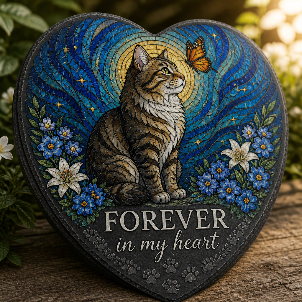 Forever In My Heart Pet Memorial Stone – Stained-Glass Portrait - Personalized Memorial Stone 1b7f3078-1419-4d17-b8fe-4ab84f2e22b9.jpg
