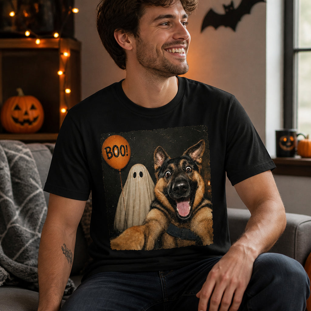 Custom Pet BOO! Halloween Selfie Tee - Personalized T-shirt 1b834433-8c65-4b83-a54a-a25012cdf1a6.jpg