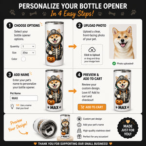 Custom Halloween Pet Bottle Opener – Upload Your Pet Photo - Personalized Personalized Bottle Opener 1ba3050b-a46b-4631-9f94-088806477cd5.jpg