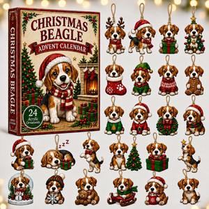 Christmas Beagle Advent Calendar 2026 - 24-Day Festive Countdown, Acrylic Charms Blind Box - Gift For Dogs Lovers 1bc09966-01f9-4269-9f95-aaa7b99ccfbe-beagle-box-charms.png