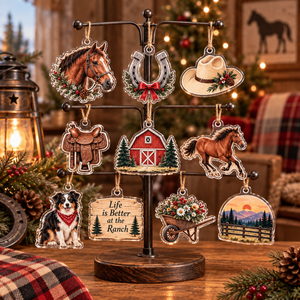 Horse Ranch Advent Calendar 2026, 24 Day Christmas Countdown, Western Horse Ornaments, Cowboy Ranch Decor, Equestrian Horse Lover Gift 1bf0ddb0-9d31-4b07-8b26-538a30fc0147-1e079879-5c17-468d-9a17-fb91084575af.png